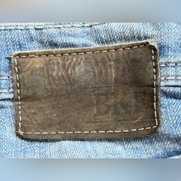 BKE Tyler Wide Leg Regular Fit Denim Jeans, (Distressed) Men's Size 32R - Picture 11 of 16